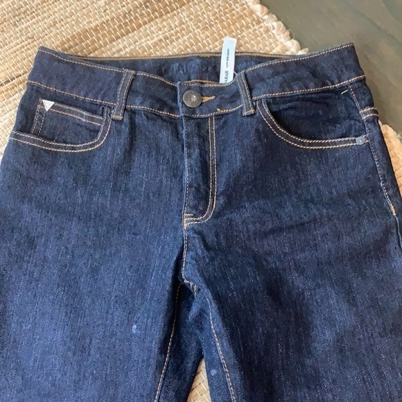 Guess Dark‎ Wash Jeans Sarah Low Rise Skinny Sz 14 - Picture 4 of 12